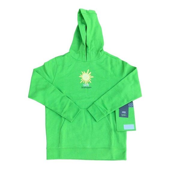 Vans X Skateistan Kids Pullover Hoodie Green Sample Youth Medium (M)